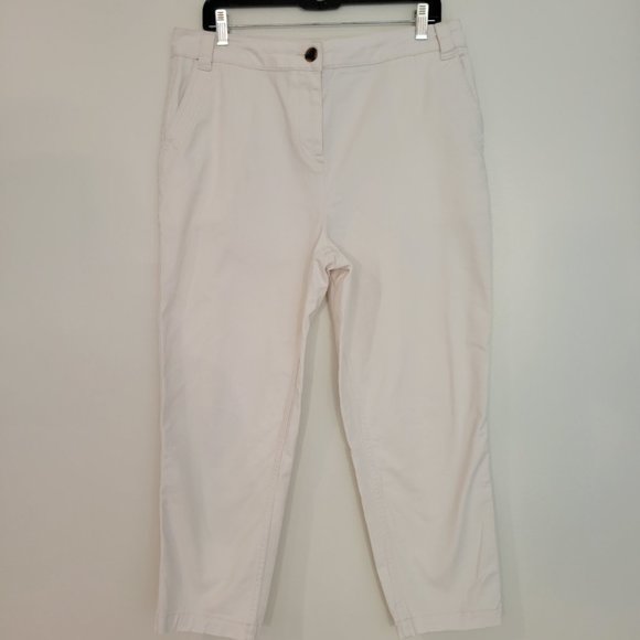 BODEN NWOT! Classic Chinos in Ecru - Size 10 PETITE - Picture 6 of 7